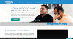 Desktop Screenshot of glasgowschoolofenglish.com